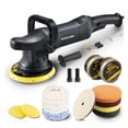 thumbnail image 1 of 700W Car Polishing Machine DA 6inch 21mm Orbit Dual Action Auto Polisher Variable Speed Sander Buffing Waxing Machine ,Easy to Use, 1 of 6