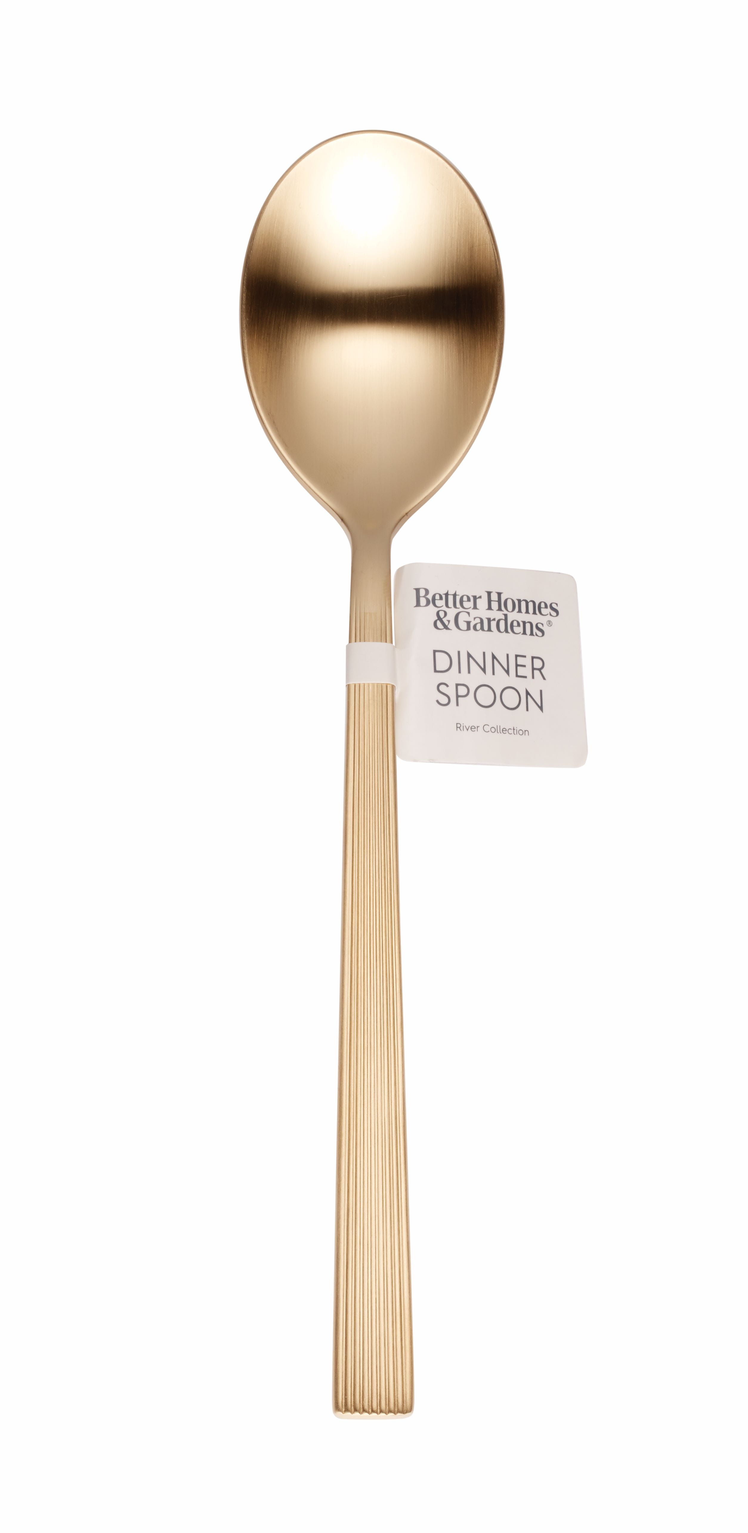 (4 pack) Better Homes & Gardens Stainless Steel Dinner Spoon