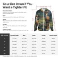 thumbnail image 5 of Lsque Peaceful Deer Lily Pond UPF 50+ Lightweight Sun Protection Men's Women's Long Sleeve Shirt, Hoodie Performance -XX-Large, 5 of 9