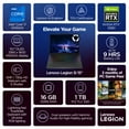 thumbnail image 3 of Lenovo Legion 5i 15.1" OLED WQXGA Laptop, Intel Core i7 14700HX, 16GB RAM, 1TB SSD, NVIDIA® GeForce RTX™ 5060, 3 of 12