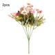 thumbnail image 1 of 6-Branch Flores artificiales Simulación de flores de plástico Decoración floral falsa para el hogar 2 piezas Advancent HA7986-00B, 1 of 6