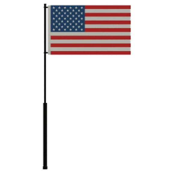 Mate Series Flag Pole - 36" w/USA Flag [FP36USA]