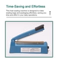 thumbnail image 2 of Amdohai Hand Sealer Machine PP/PE Bag Sealer 8 Temperature Modes Quick Heating Plastics Bag Sealer Heat Sealing Machine Food Packing Machine, 2 of 8