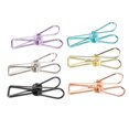 thumbnail image 5 of Clips Métalliques Creux30pcs Petits Clips en Métal Sac Scellant Clips de Couleur Clips Métalliques Compacts et Légers, 5 of 5