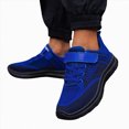 thumbnail image 3 of NOLDARES Toddler Shoes Boys Girls Wide Toe Box Breathable Slip-On Sneakers Kids Lightweight Barefoot Feel Shoes for Everyday Play(Dark Blue,7.5), 3 of 9