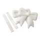 thumbnail image 2 of 2 piezas de accesorios para auriculares, lazos decorativos universales para ella. Blanco, 2 of 9