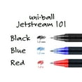 thumbnail image 6 of Uniball Jetstream 101 Stick Ballpoint Pens, Medium Point (1.0mm), Red Ink, 12 Count, 6 of 8