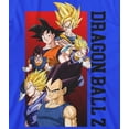 thumbnail image 4 of Bioworld Dragon Ball Z Vegeta Character Group Youth Royal Blue Graphic Tee Shirt-Small, 4 of 7