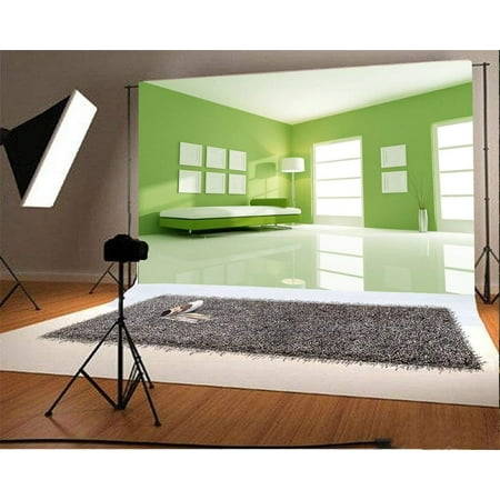 Image of ABPHOTO 7x5t Photography Backdrop Interior Lamps French Sash Sunshine Sofa Marble Floor Photo Background Backdrops