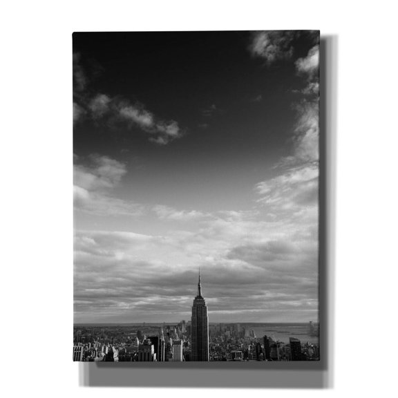 Epic Graffiti 'NYC Manhattan Sky' by Nina Papiorek, Canvas Wall Art, 12"x16"