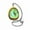 Vert, variante sur Gumesh Veilleuse Élégante en Cristal - Lampe de Chevet Changeante avec Contrôle Tactile et Alimentation USB, Base en Pierre Naturelle pour Chambre de Bébé/chambre
