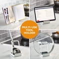 thumbnail image 6 of Circulon 9.5" Infinity Pan with ScratchDefense Nonstick and Lid and Tool Holder, Induction and Oven Safe to 500°F, Dishwasher and Metal Utensil Safe, Platinum, 6 of 21