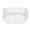 thumbnail image 4 of POCREATION Pet Fence Playpen,Large 12PCS Paint Coating Iron Net Hamster Fence Playpen Toy With 27PCS Plastic Buckle For Hedgehog Guinea Pig Rabbit,Hamster Fence Playpen, 4 of 8