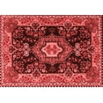 thumbnail image 1 of Ahgly Company Indoor Rectangle Medallion Red Traditional Area Rugs, 5' x 7', 1 of 4