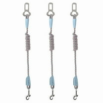 3PCS Reflective Dog Seat Belt Leash Pet Car Safety Harness For Dogs