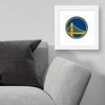 thumbnail image 5 of Gallery Pops NBA Golden State Warriors - Primary Logo Wall Art, White Framed Version, 12" x 12", 5 of 5