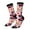 3 Black, variant on Xecao rock Skull record heart Pattern Sport Socks for Women and Men Crew Socks Sporty Calf Socks Casual Socks