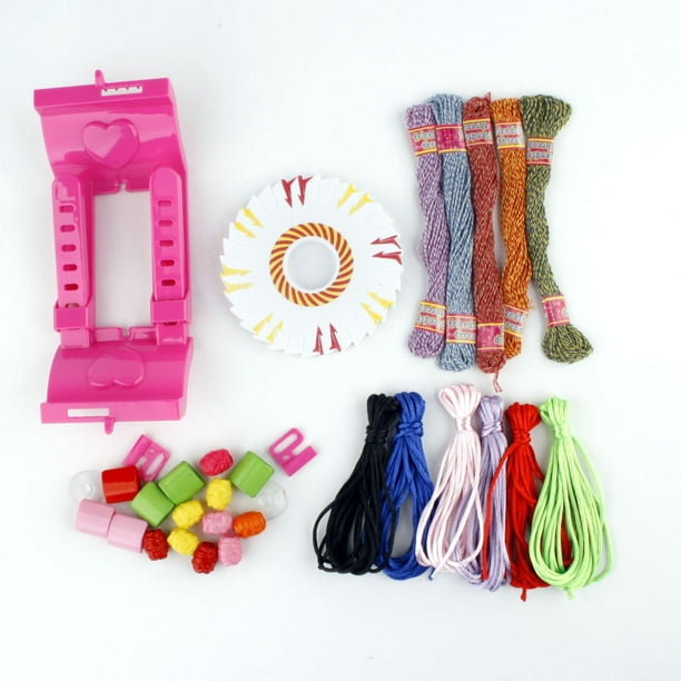Friendship Bracelet Making Kit DIY Craft Kits Toys Jewelry String Maker Tool Kids Travel