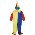 thumbnail image 2 of Fun World Inc. Clown Halloween Funny Costume Unisex, Adult 18-64, Multi-Color, 2 of 5