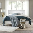 thumbnail image 3 of Grain Wood Furniture Greenport Queen Solid Wood Standard Bed with Brushed White Finish, 3 of 8
