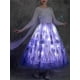 thumbnail image 3 of Disfraz De Reina De Hielo, Vestido De Malla LED Con Patrón De Nieve Para Niña, Trajes De Vestir Para Niños Para Navidad, Fiesta De Halloween, Actuación De Cumpleaños, Como Regalo (batería No Incluida), 3 of 4