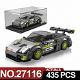 thumbnail image 5 of Honchoes Sports Racing Car Building Set with Display Box Compatible with Lego City Cars for Adults 435 Pcs, 5 of 7
