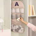 thumbnail image 1 of Organizador de ropa, armario, ropa y armario, bolsa colgante de pared con gancho resistente, organizador de calcetines y sujetadores para hombres y mujeres, cajas colgantes de almacenamiento divisoria, 1 of 7