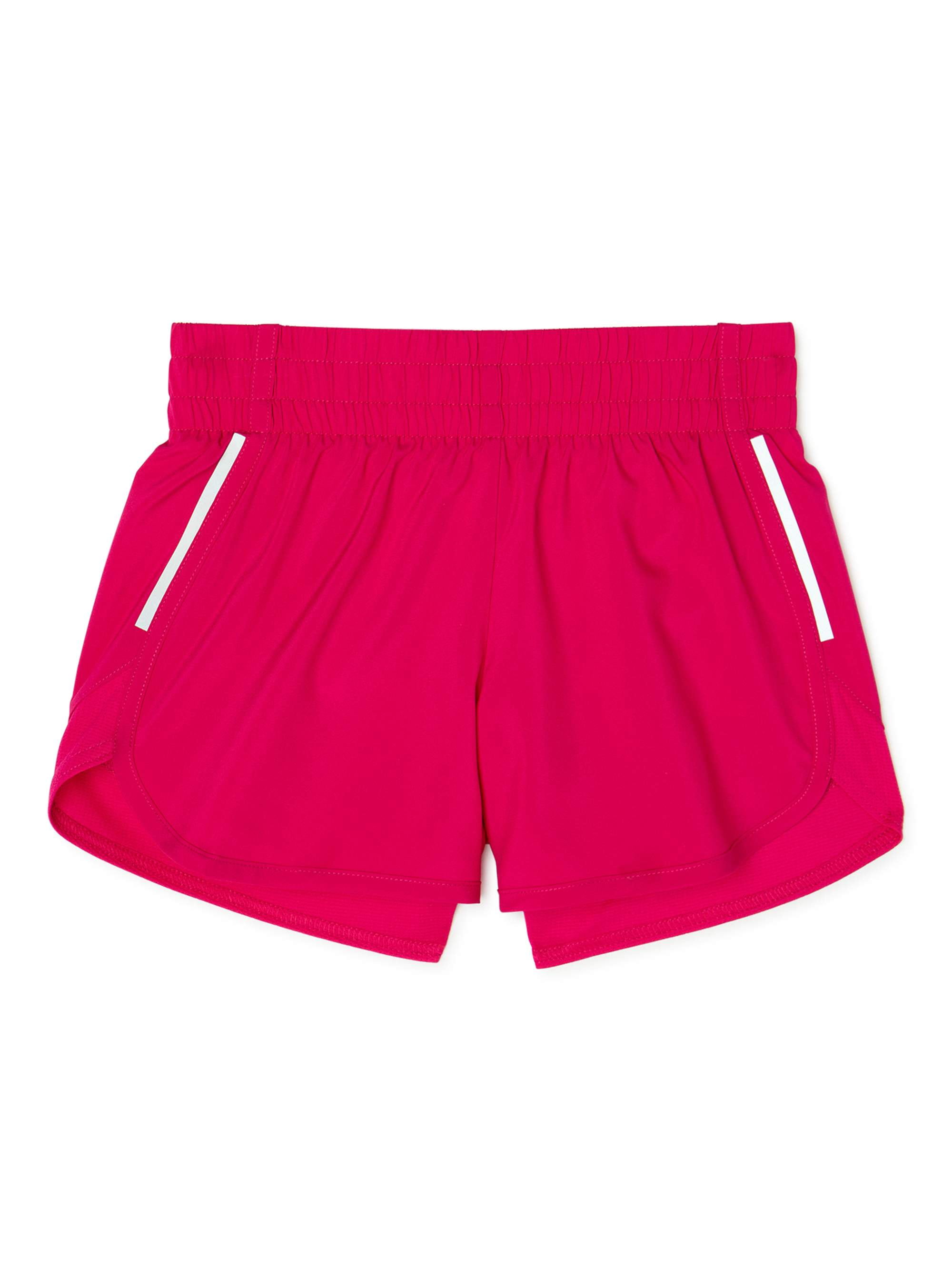 Athletic Works Girls 418 & Plus Running Shorts