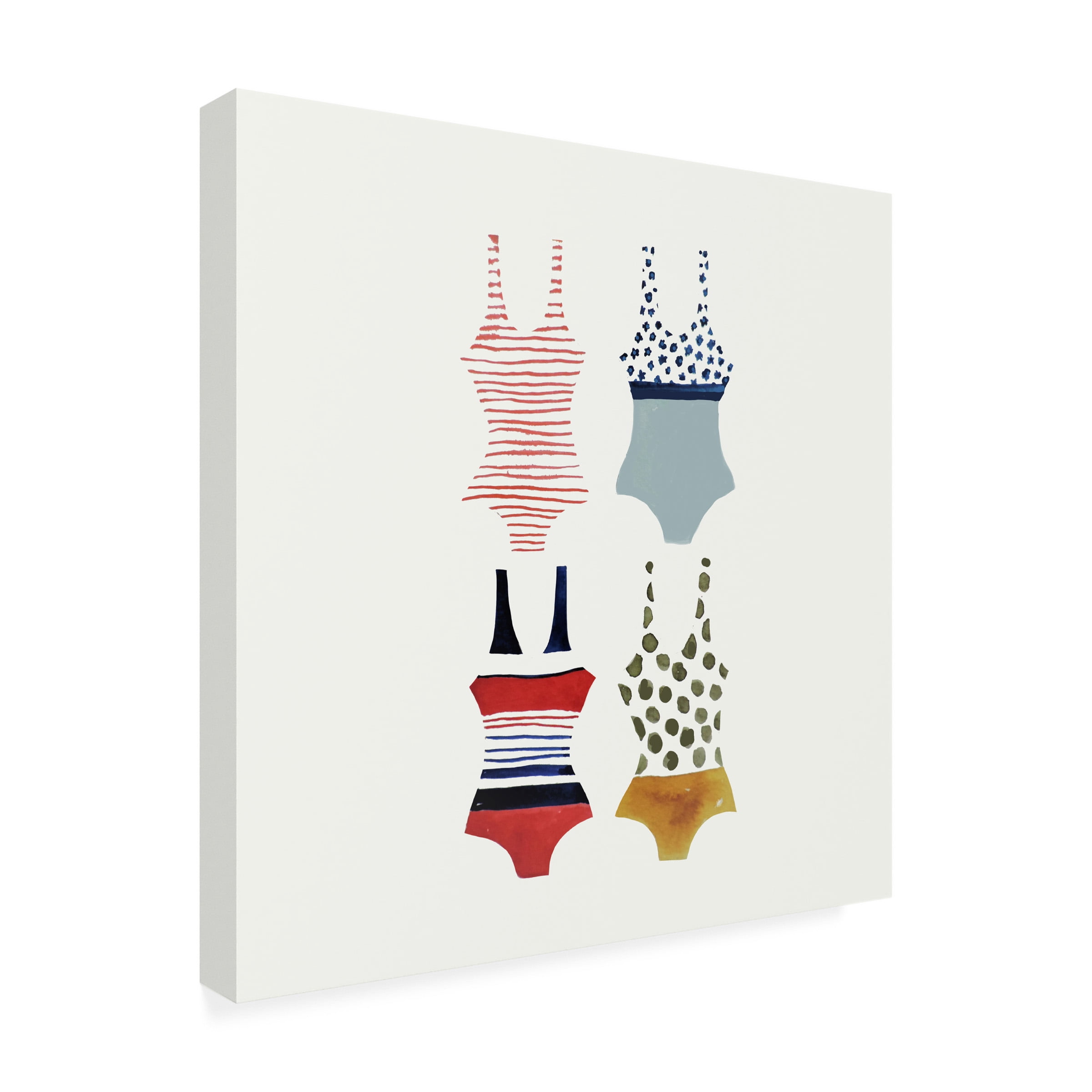 Sylvie Demers 'Bathing Suit' Canvas Art