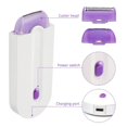 thumbnail image 5 of Professional Painless Hair Removal Kit Laser Touch Epilator USB Rechargeable Women Body Face Leg Bikini Hand Shaver Hair Trimmer, 5 of 7
