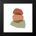 thumbnail image 2 of PELA 20x20 Black Modern Framed Museum Art Print Titled - Pieces by Pieces II, 2 of 5