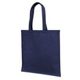 thumbnail image 3 of Liberty Bags LB85113 Cotton Canvas Tote Bag With Self Fabric Handles-Royal, 3 of 3