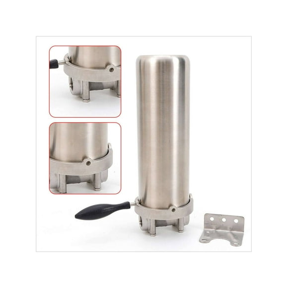 Water Filter Housing Heavy Duty for 10" CartRiddges 3/4" Npt Best