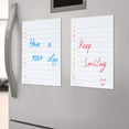thumbnail image 4 of 10 Pieces Dry Erase to Do List Reusable Lined Stickies Weekly Planner Daily Planner Sticker Smart Board and 6 Pieces Dry Erase Markers Erasable Whiteboard Markers for Home Office Class, 5 x 7 Inch, 4 of 7