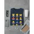 thumbnail image 3 of Zodiac Emoji Icons - Astrology Horoscope Graphic Men's T-shirt, 3 of 4