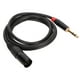 thumbnail image 2 of Cable macho TRS a XLR de 6,35 mm Cable flexible antiinterferencias Cable macho TRS a XLR de 20 AWG para amplificadores de micrófono 1,5 m, 2 of 5