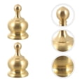 thumbnail image 3 of 2pcs Replacement Lamp Finial Lighting Knob Decor Crown Shape Chic Light Knob, 3 of 8