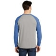 thumbnail image 2 of Sport-Tek Posicharge Long Sleeve Tri-Blend Wicking Raglan Tee, 2 of 5