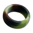 thumbnail image 4 of HOOUN Silicone Ring Flexible Hypoallergenic Rubber Band 8mm Men&Women Finger Ring gift-Army Green-10, 4 of 9