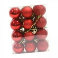 thumbnail image 1 of Bolas colgantes para árboles,Adorno de bolas navideñas 2023 Decoración para árboles de Navidad,Adornos para árboles de Navidad decoración colgante colgante,adornos navideños a granel, 1 of 8