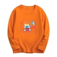 thumbnail image 2 of Avtoify Boys Long Sleeve Shirts Fashion Girl and Boy' Casual Children Long Sleeve Printing, 2 of 3