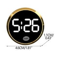 thumbnail image 4 of Digital Clock for Car, Dashboard Stick Car Clock, Stick Clock for Car Dashboard, Activated Watch with LED Display for Car, Bike, Convenient for Daily Use(Silver), 4 of 5