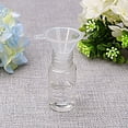 thumbnail image 3 of Mini Funnel Reusable Travel Small Funnel for Small Bottles, Lab Bottles, Sand Art, Powder, Oil for Filling Small Bottles Arts and Crafts Supplies (Clear), 3 of 8