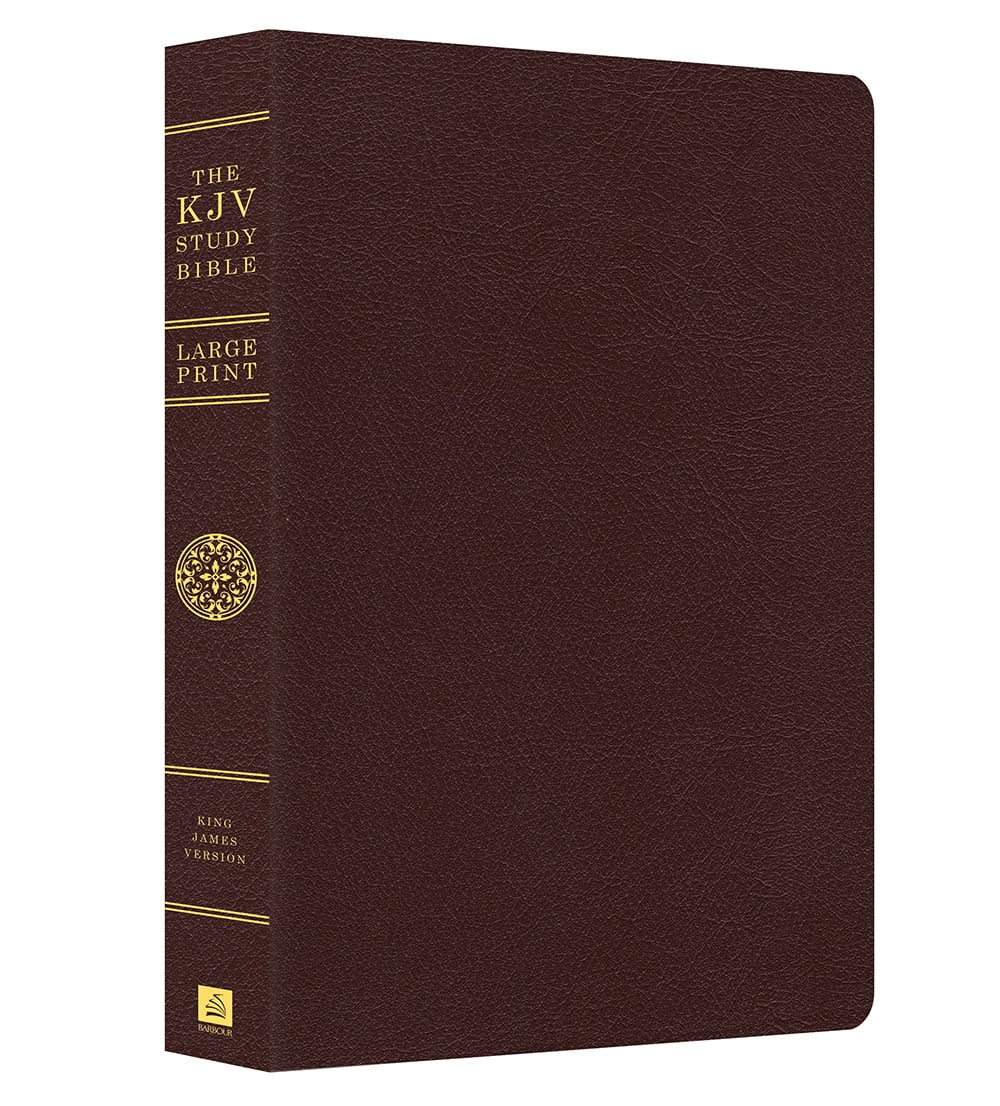 King James Bible The KJV Study Bible Large Print (Hardcover)