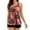 Watermelon Red, variant on Babysbule Swimsuits for Women Clearance Women Two Piece Swimsuits Tummy Control Swimwear Tankini Beachwear Swimdress