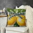 thumbnail image 2 of YINGXI  Lemon Summer Decoration, Garden Flag and Throw Pillow Covers 20x20in, 2 of 5