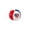 D, variant on erdimoy 4th of July Patriotic Plush Balls, 2.36" Soft Red White Blue Embroidered Toys (4 Styles)