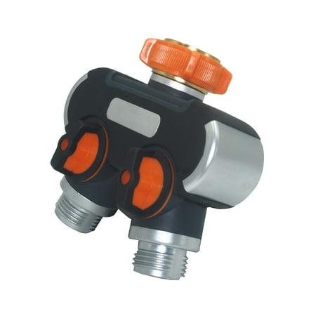 splitter timers rubberized comfortgrip irrigation lawns