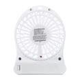 thumbnail image 2 of Portable Rechargeable LED Light Fan Air Cooler Mini Desk USB 18650 Battery Fan, 2 of 6