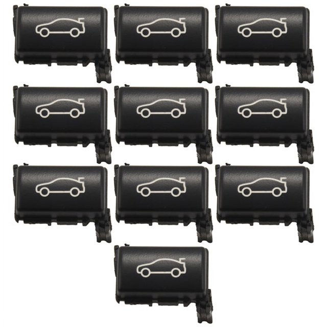 10X Tapa del Botón del Interruptor del Maletero Trasero del Portón Trasero para E81 / E82 / F22 / F23 / E90 / F30